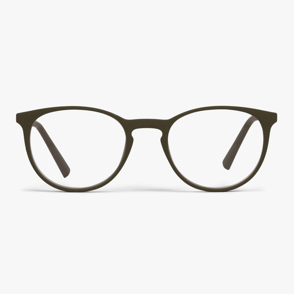 Buy Women's Edwards Dark Army Reading glasses - Luxreaders.com
