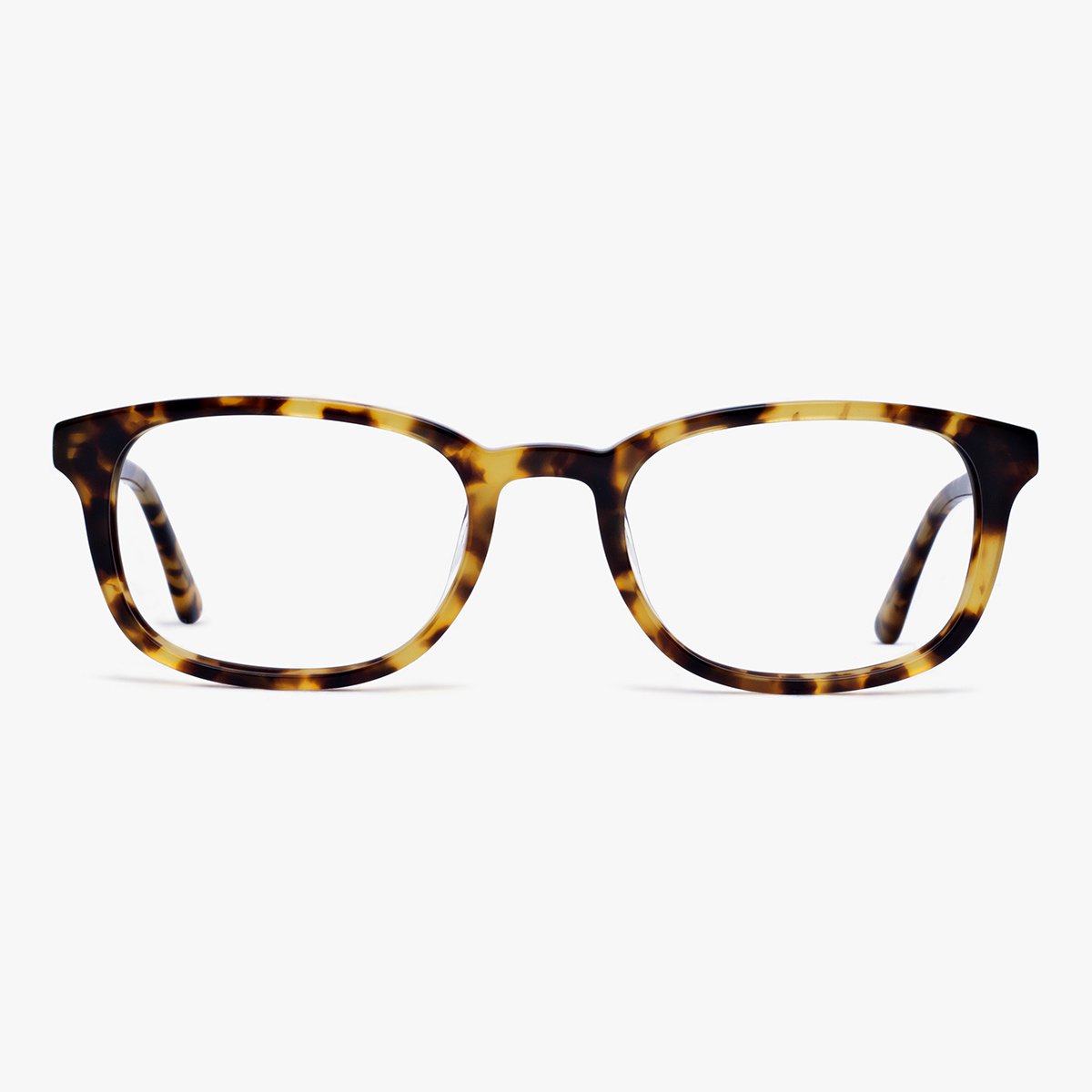Luxreaders stylish Devon Light Turtle Reading glasses. Made from Acetate in a Rectangle shape.