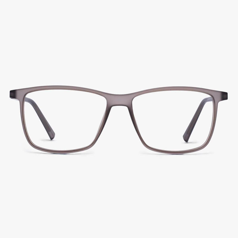 København Grey rectangular grey reading glasses