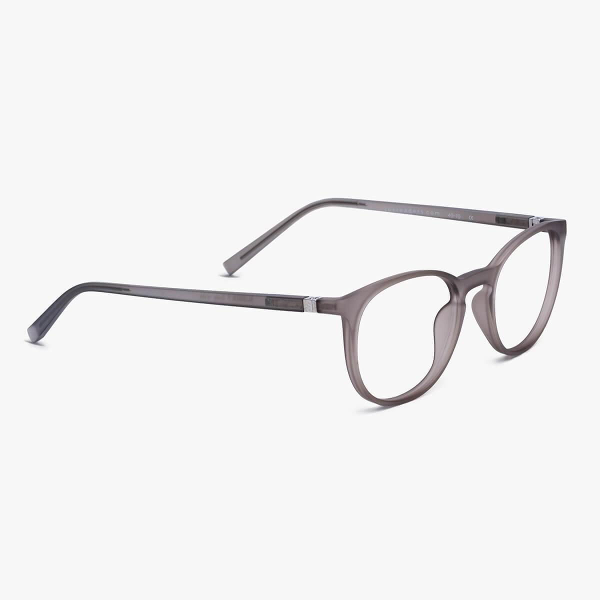 Men's Stockholm grey glasses with minimalist design