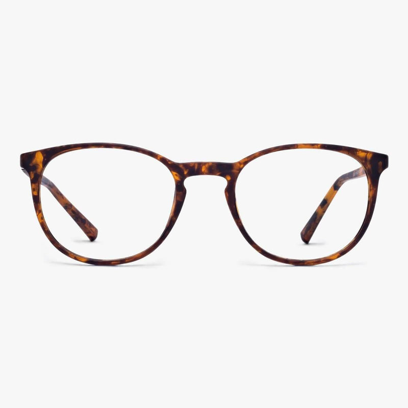 Men's Stockholm Turtle round tortoiseshell reading glasses