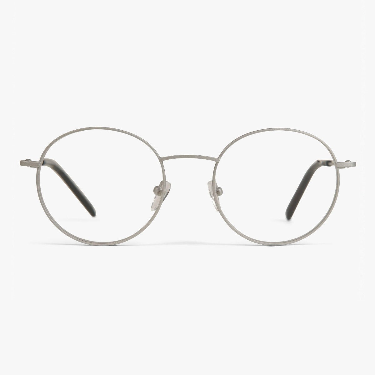Men's Tromsø Steel round metal reading glasses
