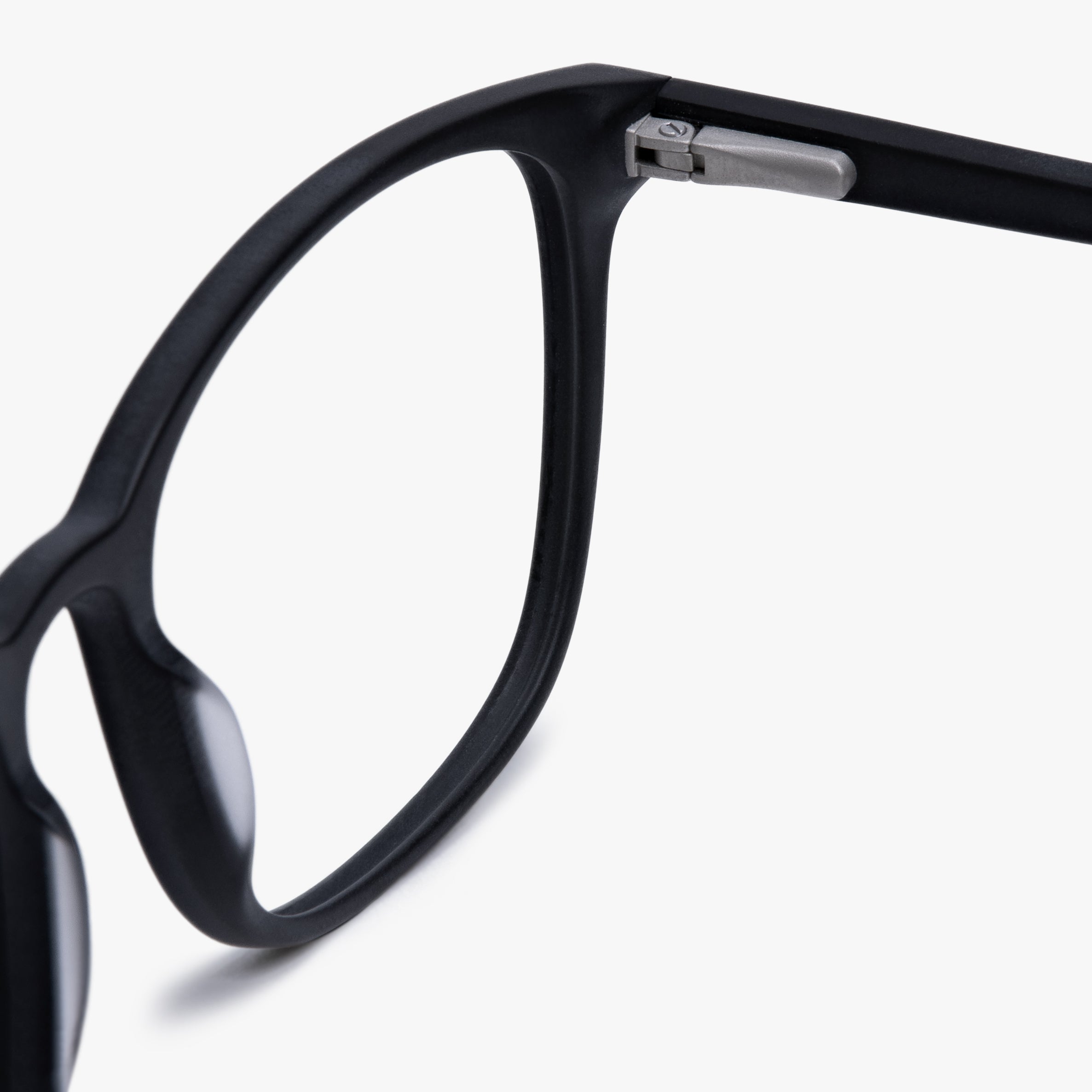 Close-up of Women's Ebeltoft black eyewear with sleek frame design