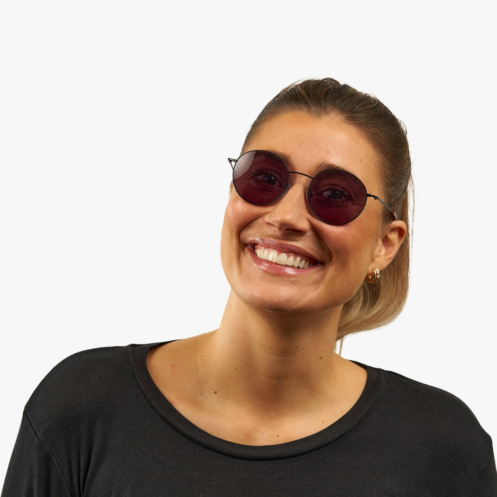Women's Miller Black Sunglasses - Luxreaders.com