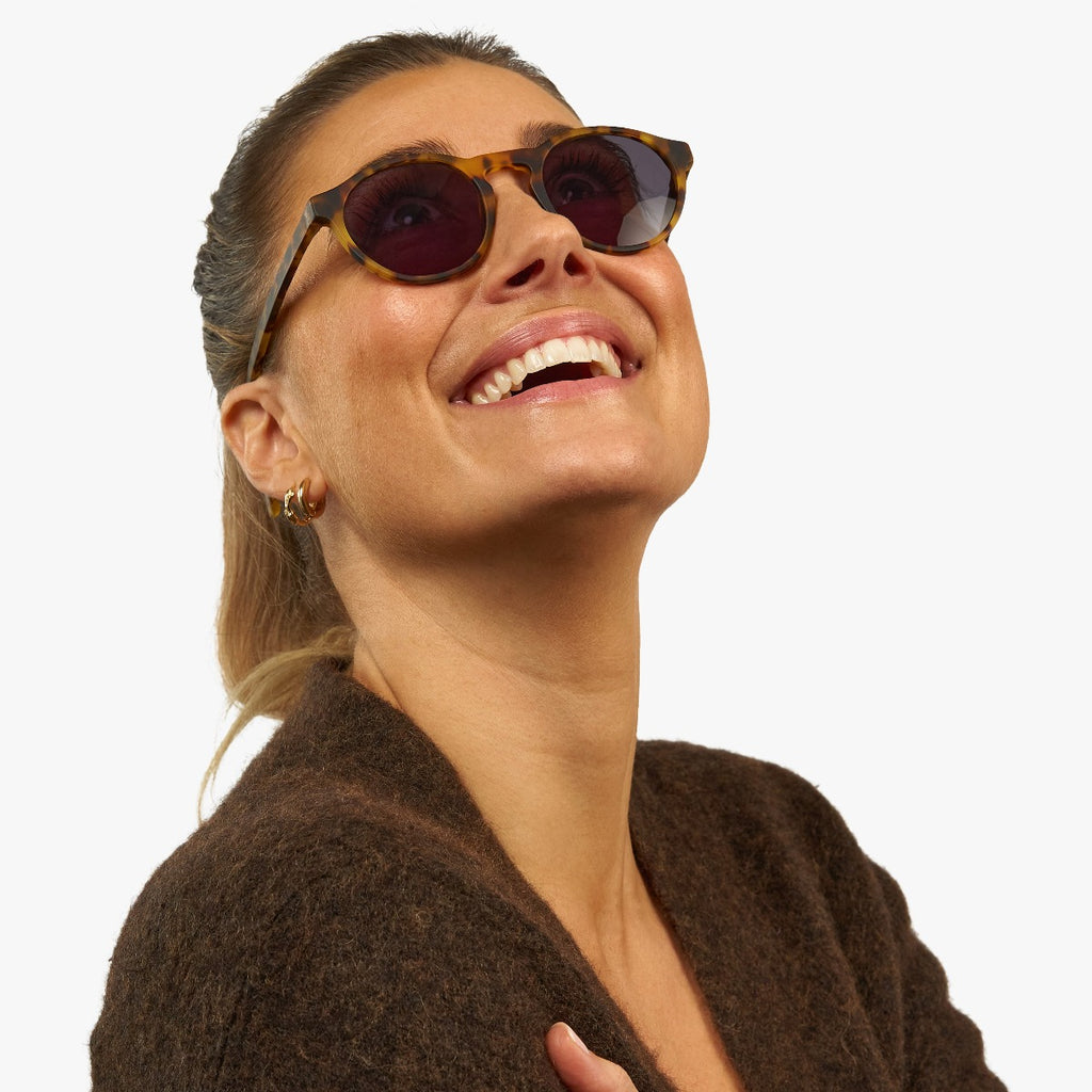 Morgan Light Turtle Sunglasses - Luxreaders.com