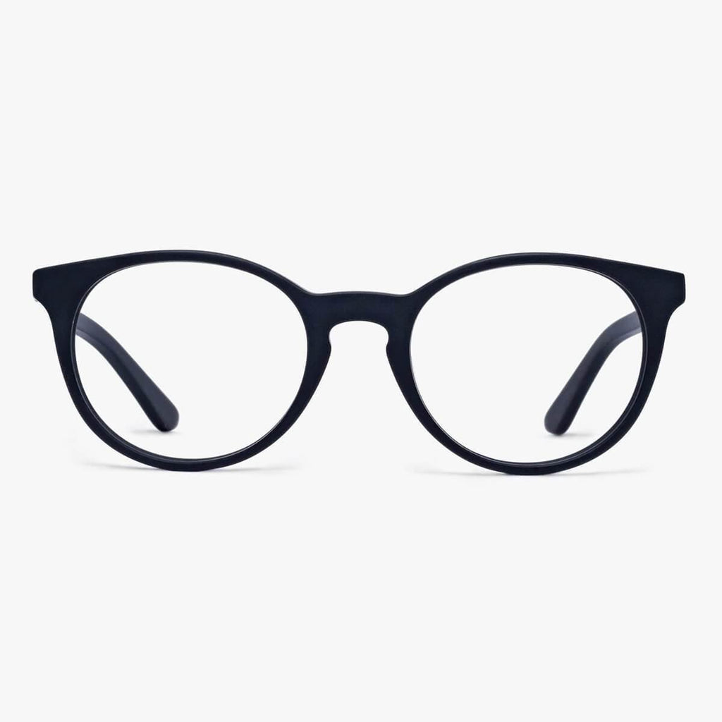 Buy Men's Cole Black Reading glasses - Luxreaders.com