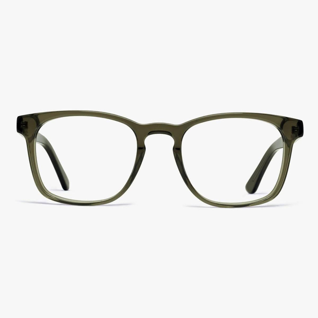 Buy Women's Baker Shiny Olive Reading glasses - Luxreaders.com