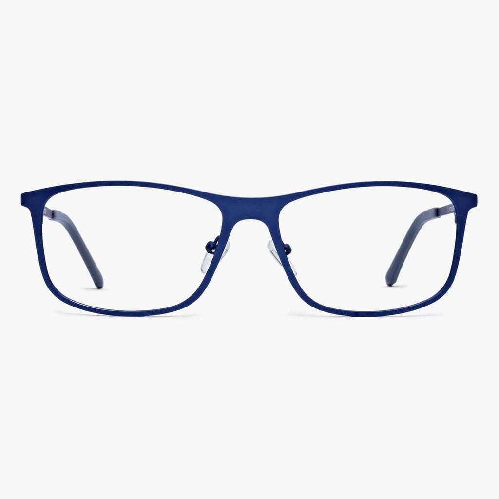 Buy Men's Parker Blue Blue light glasses - Luxreaders.com