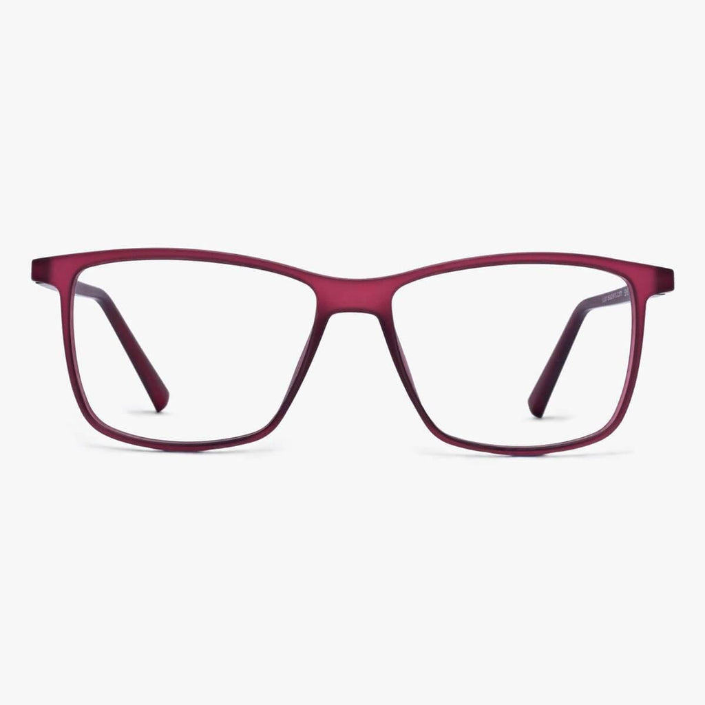 Buy Women's Hunter Red Reading glasses - Luxreaders.com