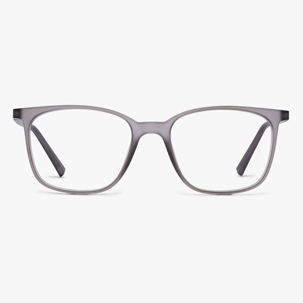 Buy Men's Riley Grey Reading glasses - Luxreaders.com