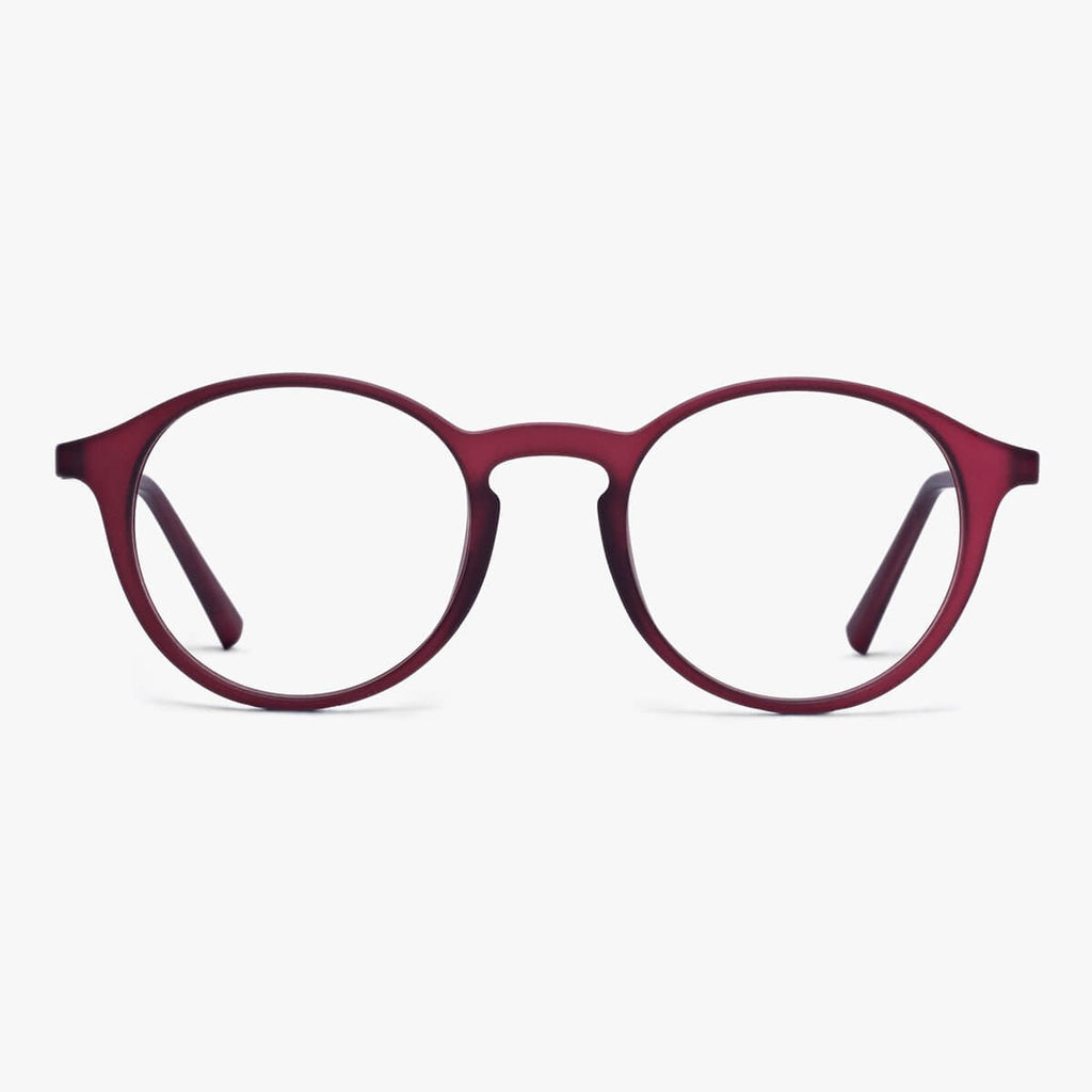 Buy Wood Red Reading glasses - Luxreaders.com