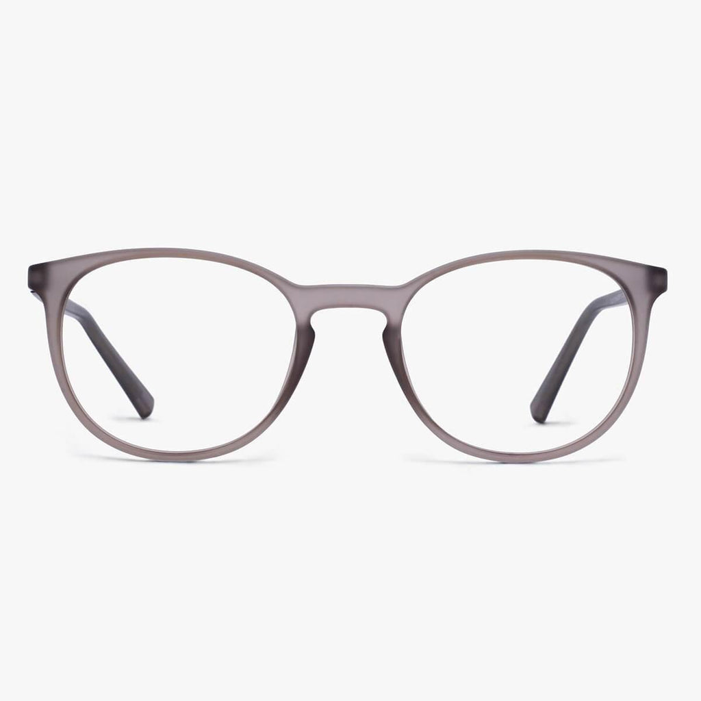 Buy Men's Edwards Grey Blue light glasses - Luxreaders.com