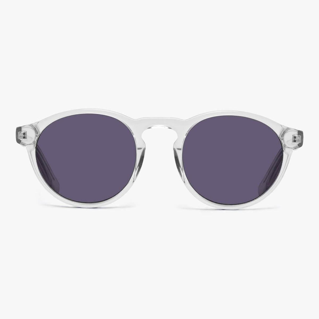 Buy Women's Morgan Crystal White Sunglasses - Luxreaders.com