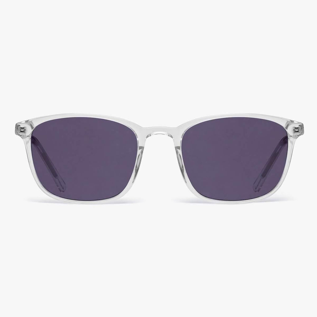 Buy Men's Taylor Crystal White Sunglasses - Luxreaders.com