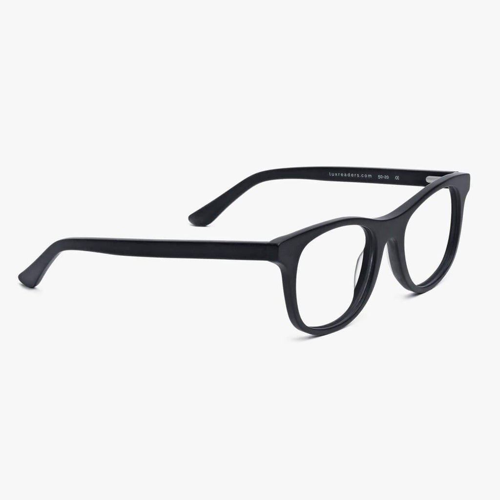 Evans Black Blue light glasses - Luxreaders.com