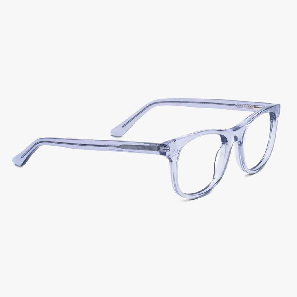 Evans Crystal Grey Blue light glasses - Luxreaders.com