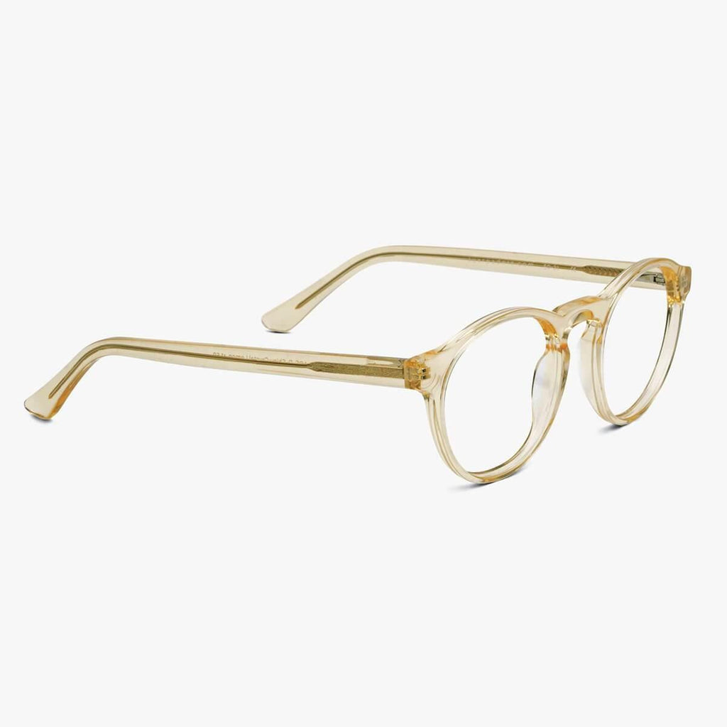 Men's Morgan Crystal Lemon Reading glasses - Luxreaders.com
