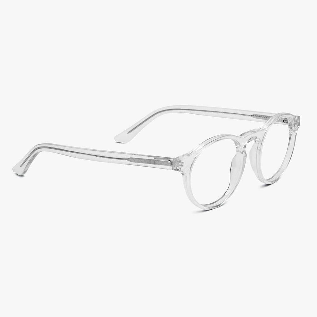 Morgan Crystal White Reading glasses - Luxreaders.com