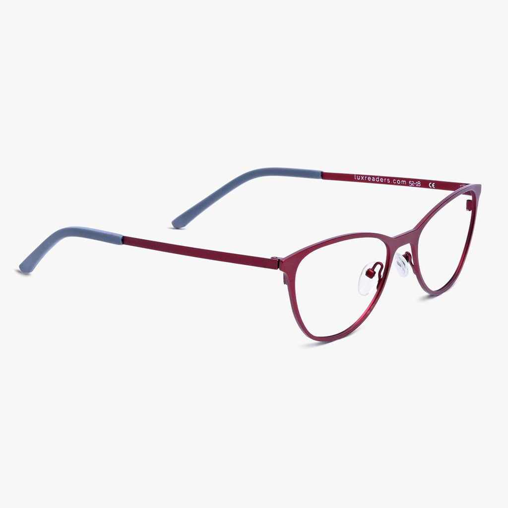 Jane Red Reading glasses - Luxreaders.com