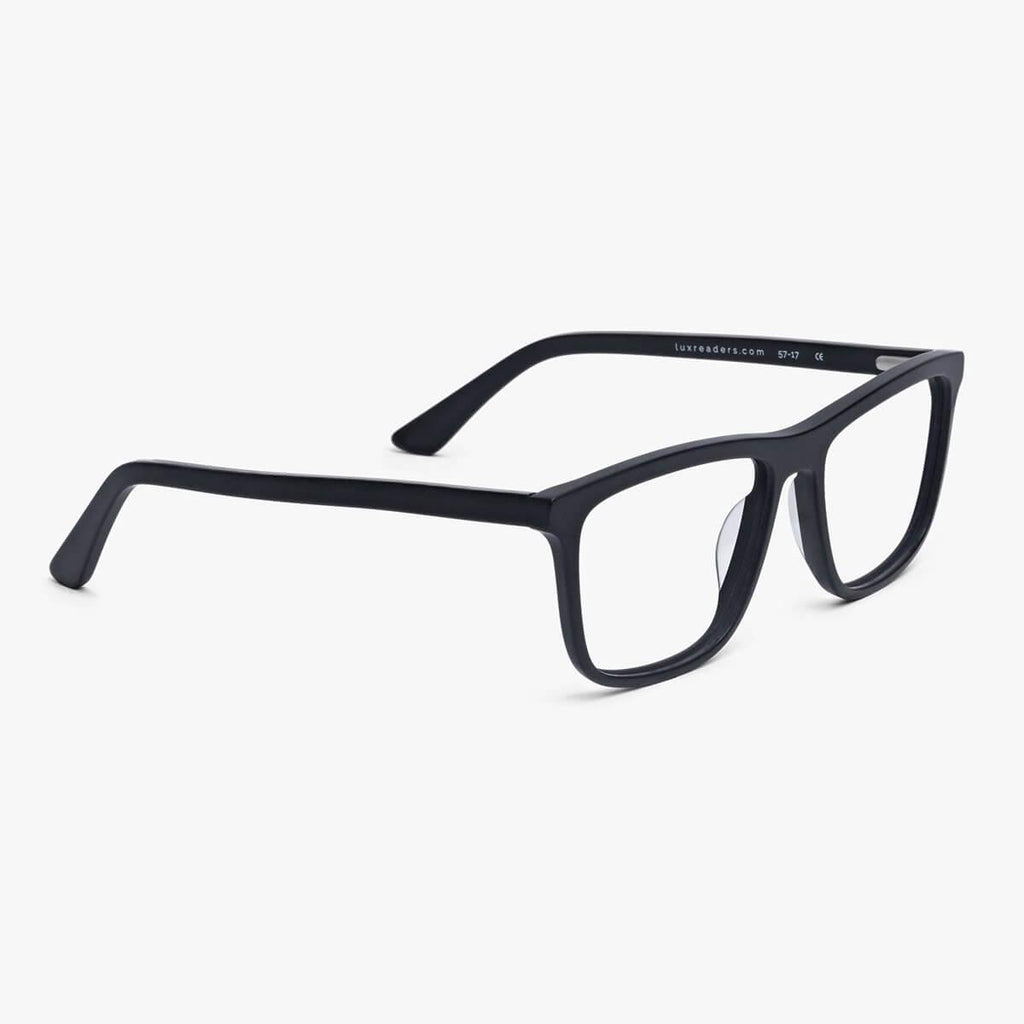 Adams Black Reading glasses - Luxreaders.com
