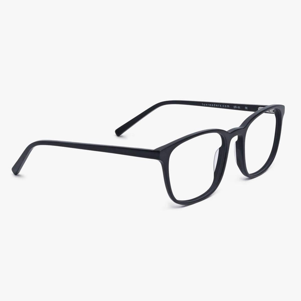 Women's Taylor Black Reading glasses - Luxreaders.com