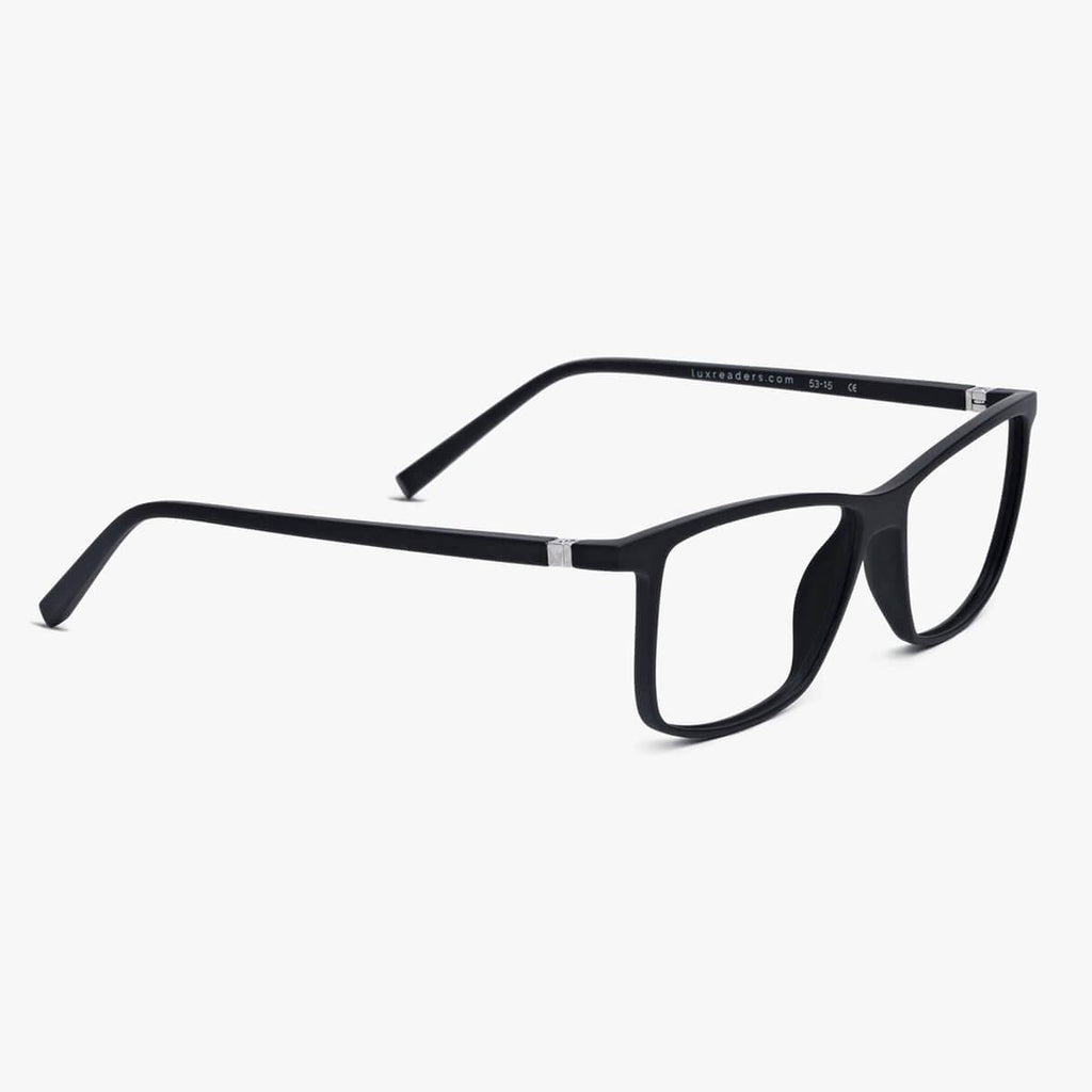 Hunter Black Blue light glasses - Luxreaders.com