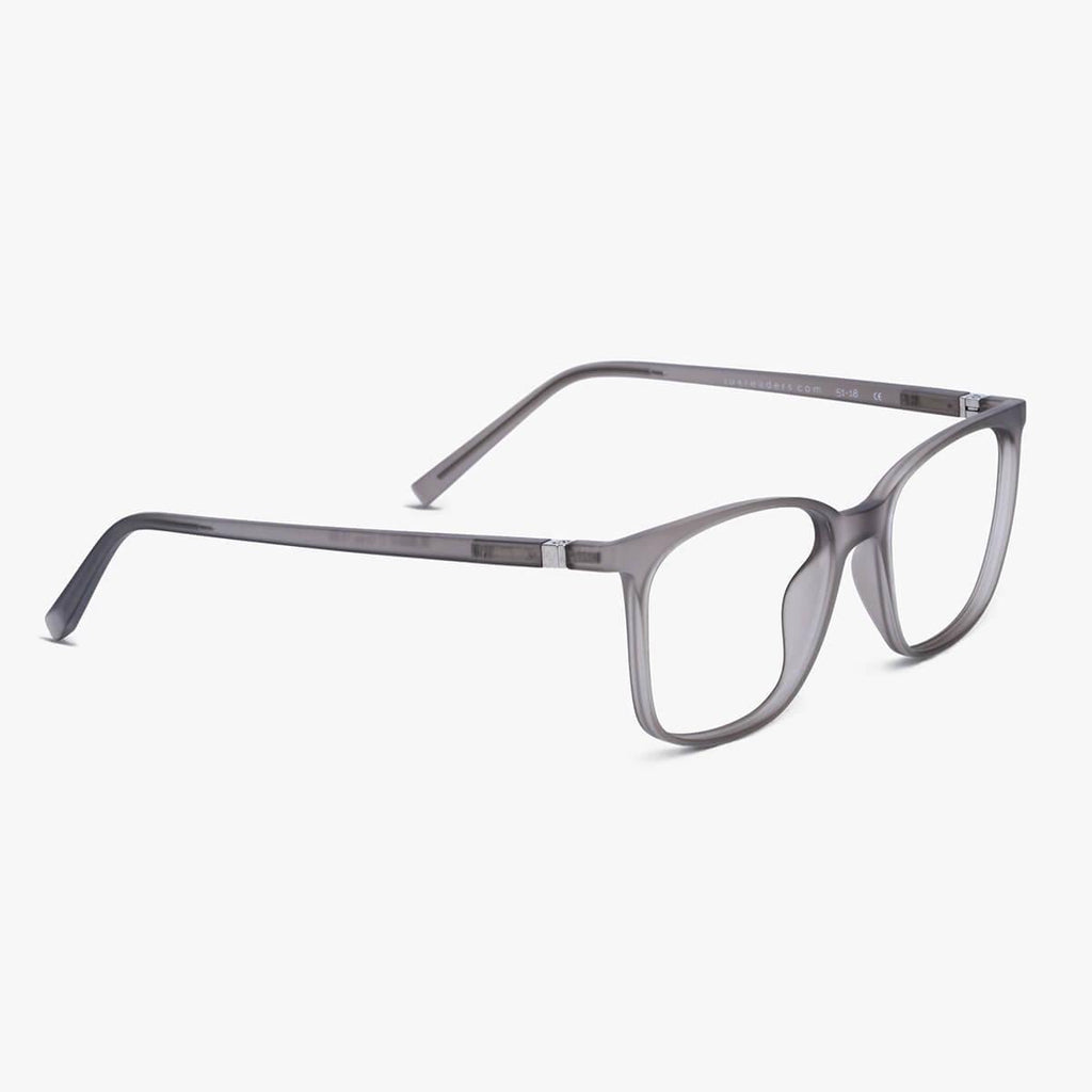 Men's Riley Grey Blue light glasses - Luxreaders.com