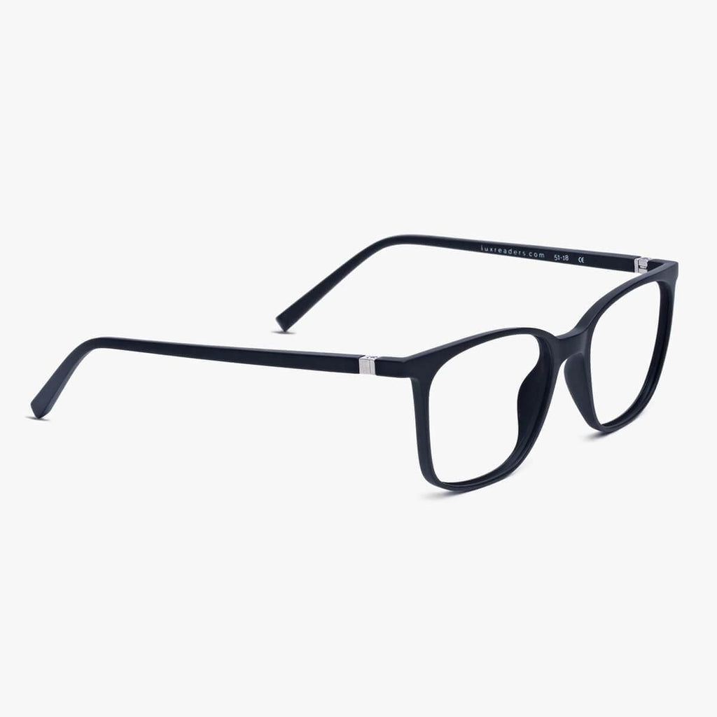 Riley Black Reading glasses - Luxreaders.com