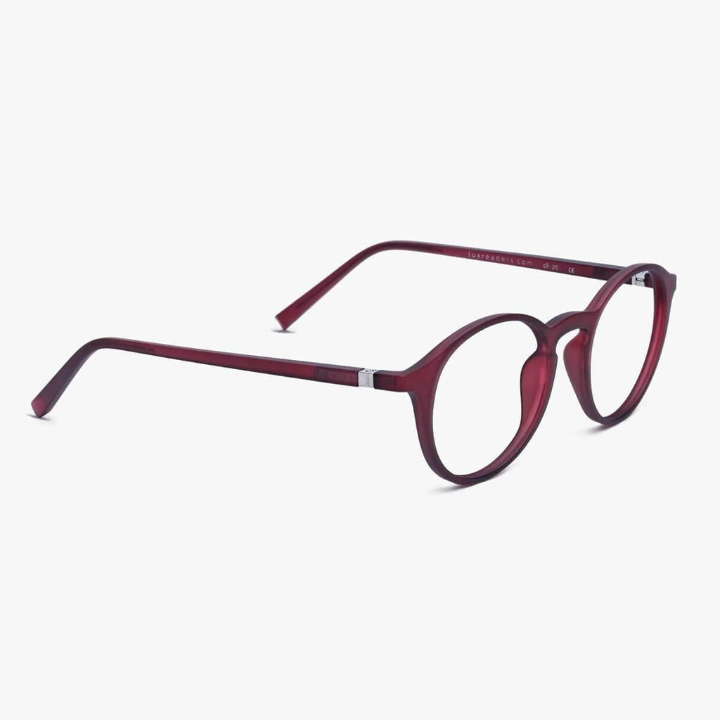 Women's Wood Red Reading glasses - Luxreaders.com