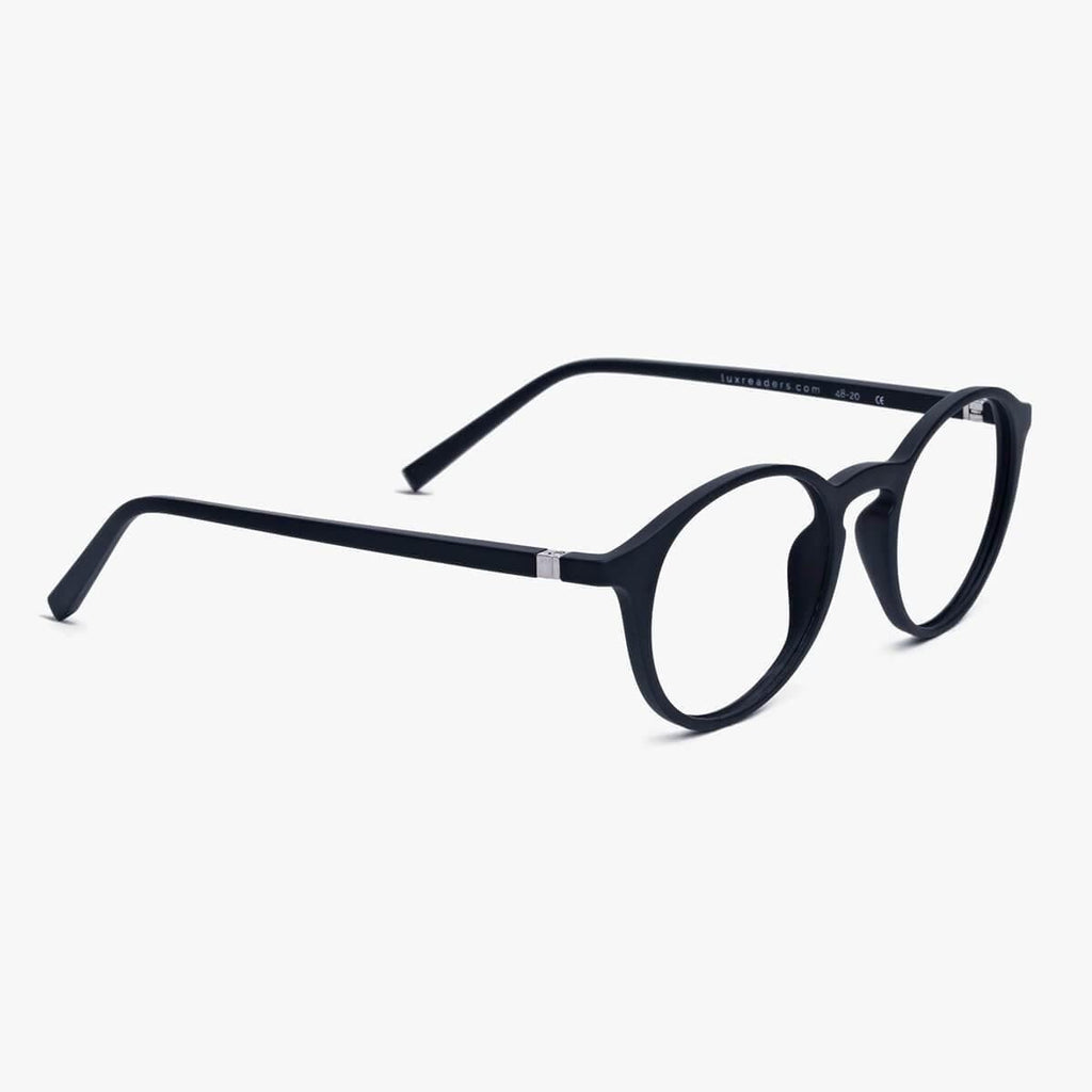 Women's Wood Black Blue light glasses - Luxreaders.com