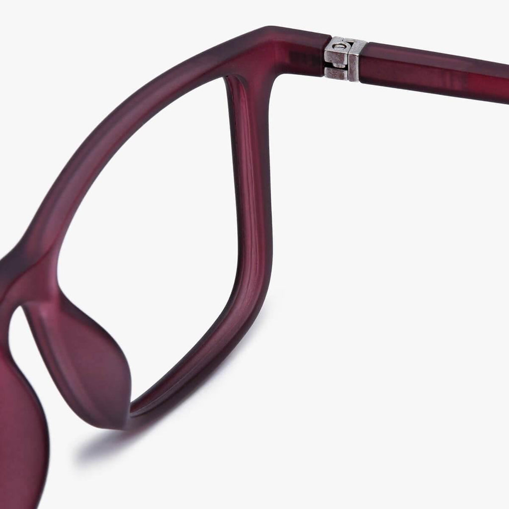 Women's Lewis Red Reading glasses - Luxreaders.com
