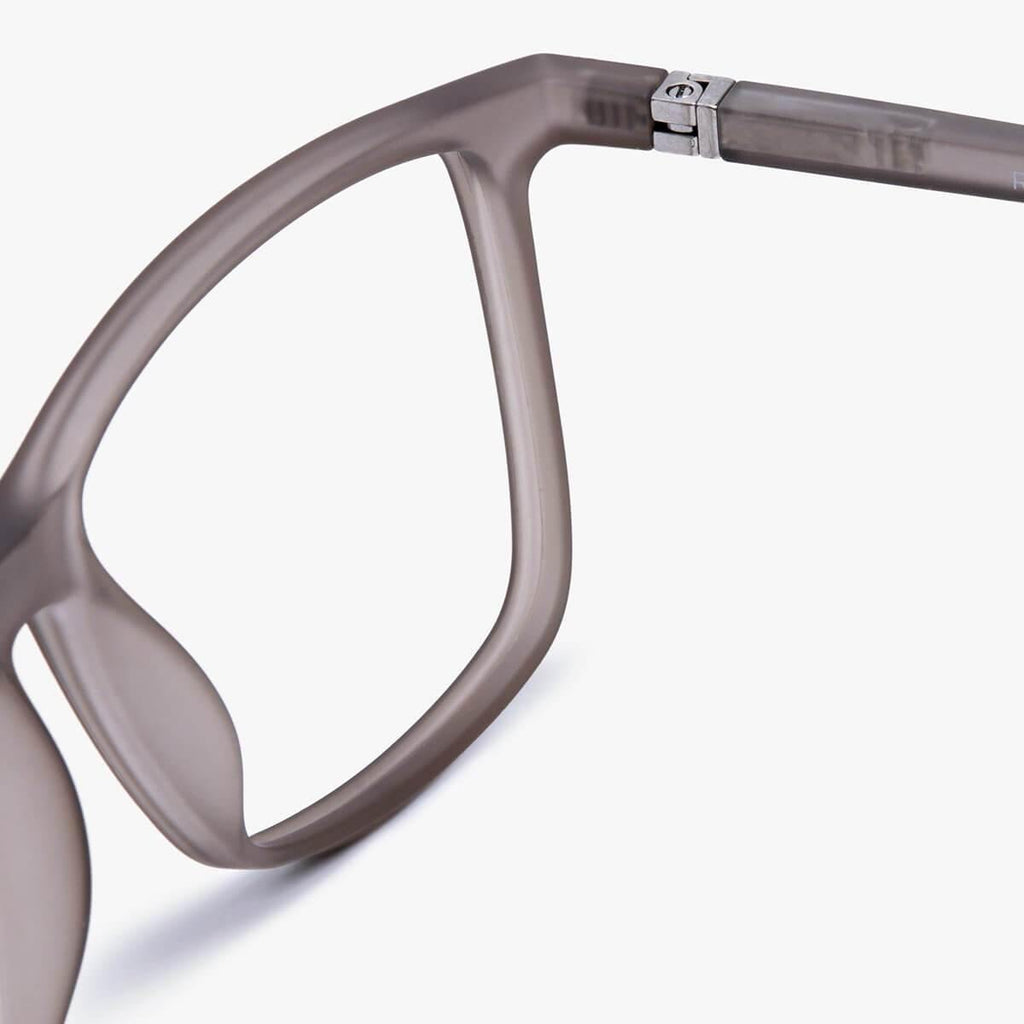 Women's Hunter Grey Reading glasses - Luxreaders.com