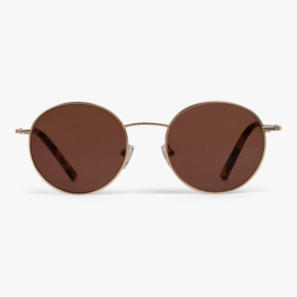Buy Men's Miller Gold Sunglasses - Luxreaders.com