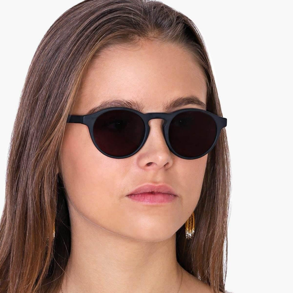 Women's Morgan Black Sunglasses - Luxreaders.com