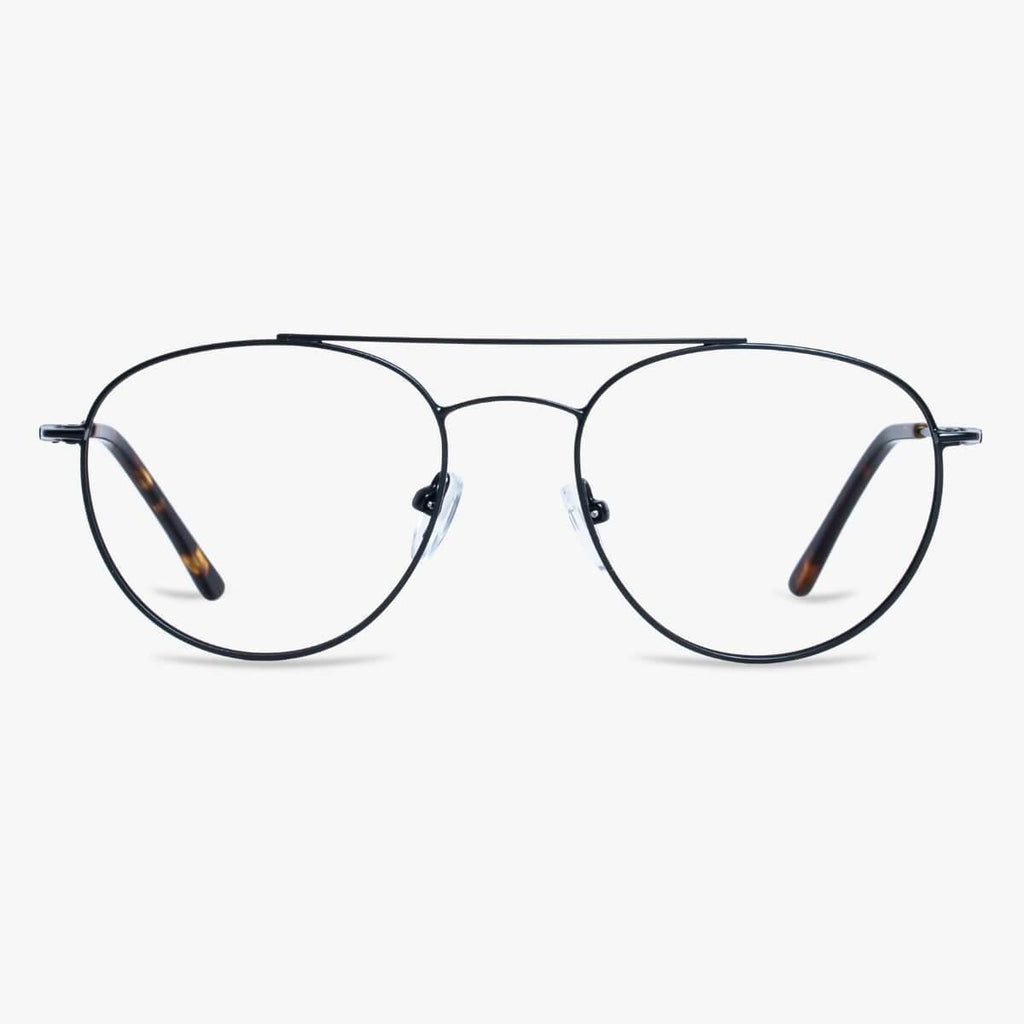 Buy Men's Williams Black Reading glasses - Luxreaders.com