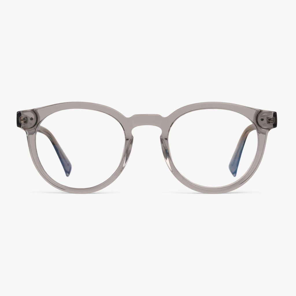 Buy Thompson Crystal Grey Blue light glasses - Luxreaders.com